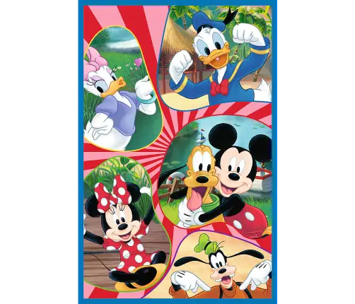 Puzzle - 3x80 - Mickey Mouse Team Trefl 34887