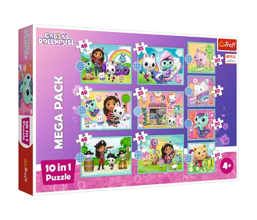 Puzzle - 10 in 1 - In the world of Gabby - Universal Gabby