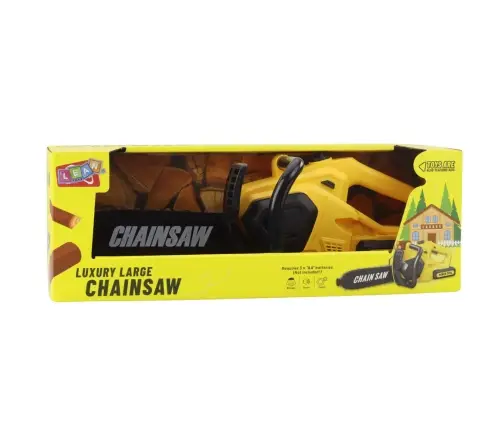 Toy Chainsaw for Kids Lights and Sounds Yellow Toy Chainsaw for Kids Lights and Sounds Yellow