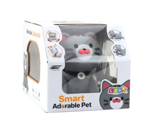 Interactive Robot Kitten Remote Controlled RC Remote Control Gray