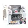 Interactive Robot Kitten Remote Controlled RC Remote Control Gray