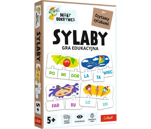 GAME - Syllables / Little Explorer Trefl 02813