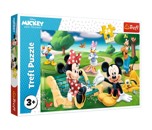 Puzzle - 24Maxi - Mickey Mouse with friends - Disney Standard Characters Trefl 14344 Puzzle - 24Maxi - Mickey Mouse with friends - Disney Standard Characters Trefl 14344
