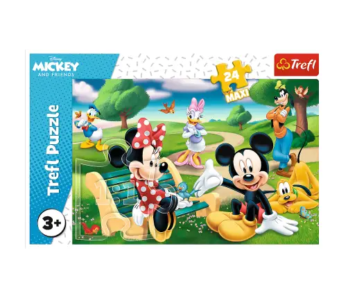 Puzzle - 24Maxi - Mickey Mouse with friends - Disney Standard Characters Trefl 14344 Puzzle - 24Maxi - Mickey Mouse with friends - Disney Standard Characters Trefl 14344