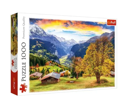 Puzzle - 1000 - Picturesque Alpine Village Trefl 10775 Puzzle - 1000 - Picturesque Alpine Village Trefl 10775