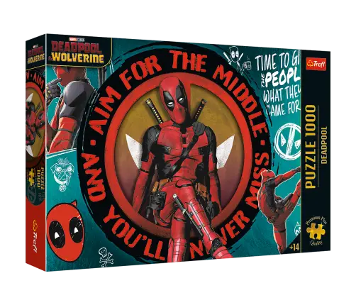 Puzzle - 1000 Premium Plus - Deadpool Trefl - 10835 Puzzle - 1000 Premium Plus - Deadpool Trefl - 10835