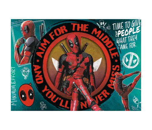 Puzzle - 1000 Premium Plus - Deadpool Trefl - 10835 Puzzle - 1000 Premium Plus - Deadpool Trefl - 10835