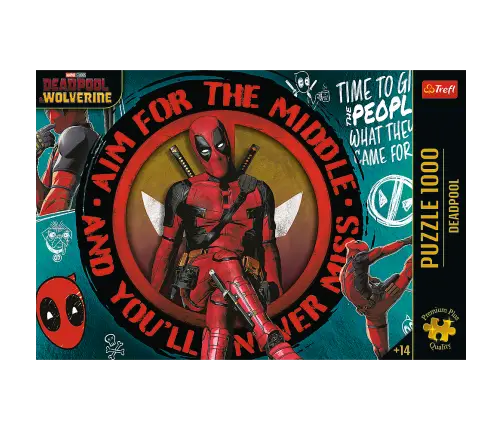 Puzzle - 1000 Premium Plus - Deadpool Trefl - 10835 Puzzle - 1000 Premium Plus - Deadpool Trefl - 10835