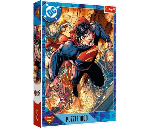 Puzzle - 1000 - Superman in action Trefl 10936