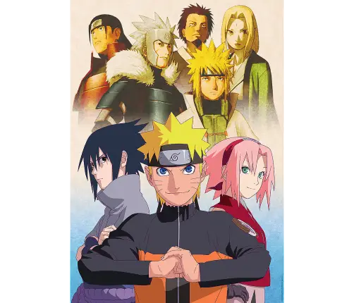 Puzzle - 1000 - Naruto Team - Masashi Trefl - 10940