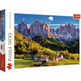 Puzzle - 1500 - Val di Funes, Dolomites, Italy Trefl 26163