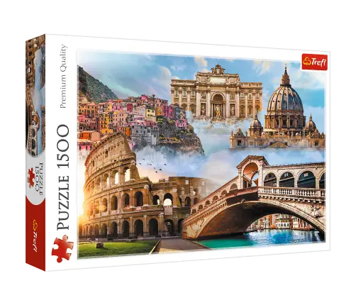 Puzzle 1500 - Favorite places: Italy Trefl 26203