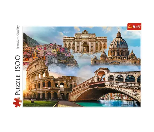 Puzzle 1500 - Favorite places: Italy Trefl 26203
