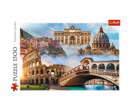 Puzzle 1500 - Favorite places: Italy Trefl 26203