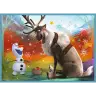 Puzzle - 4in1 (12, 15, 20, 24) - The Amazing World of Frozen - Trefl 34381