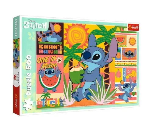 Puzzle - 500 - Holidays with Stitch Disney Lilo&Stitch Trefl 37483 Puzzle - 500 - Holidays with Stitch Disney Lilo&Stitch Trefl 37483