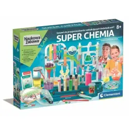 Science & Play Super Chemistry Polish Language Clementoni 50805 Science & Play Super Chemistry Polish Language Clementoni 50805