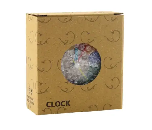 Children's Alarm Clock Educational Quartz Minutes Seconds Colorful 9cm