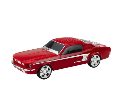 Wireless Bluetooth Speaker Classic Car LED Lights Red