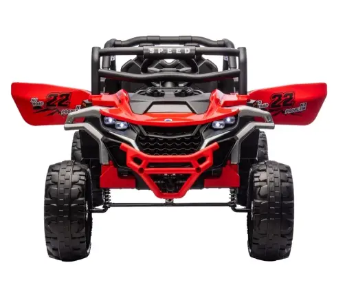 Divvietīgs bērnu elektromobilis Bagijs M1 Red