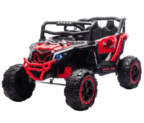 Two-seater children's electric buggy M2 Red