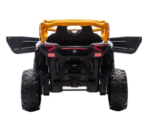 Two-seater children's electric buggy M2 Yellow