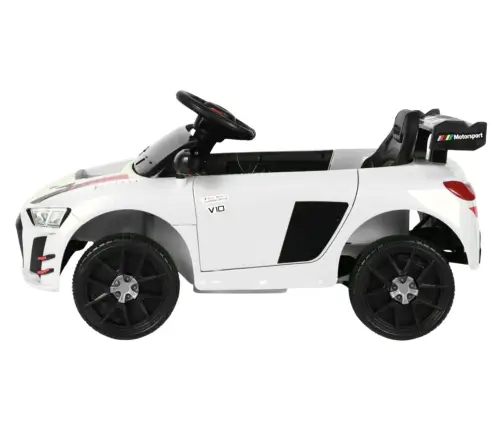 Single-seat electric ride-on car 915 White