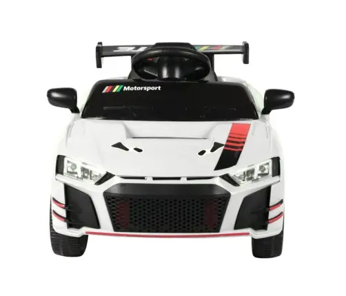 Single-seat electric ride-on car 915 White