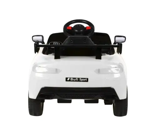 Single-seat electric ride-on car 915 White