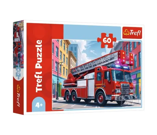 Puzzle 60 - Fire Truck Trefl 17405