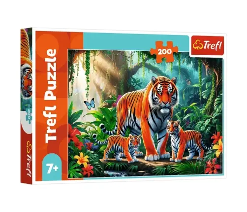 Puzzle 200 - Tiger Customs Trefl 13330