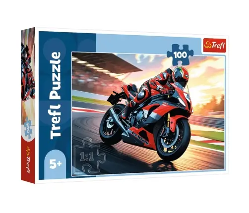 Puzzle 100 - Fast Motorcycle Trefl 16489
