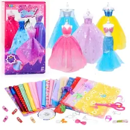 DIY Creative Kit for Designing and Sewing Doll Clothes