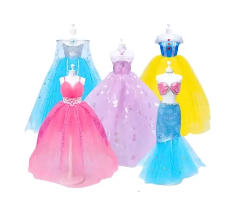 DIY Creative Kit for Designing and Sewing Doll Clothes