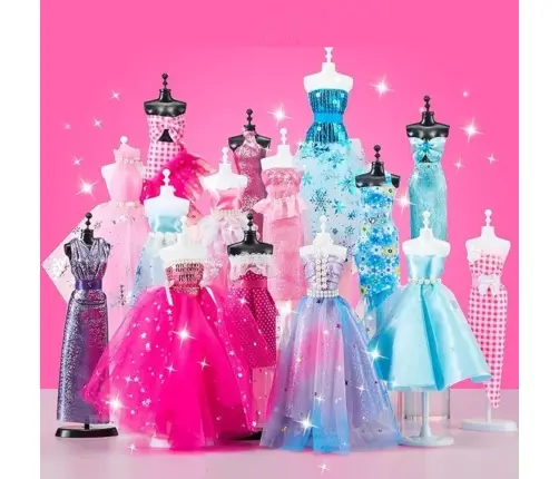 DIY Creative Kit for Designing and Sewing Doll Clothes