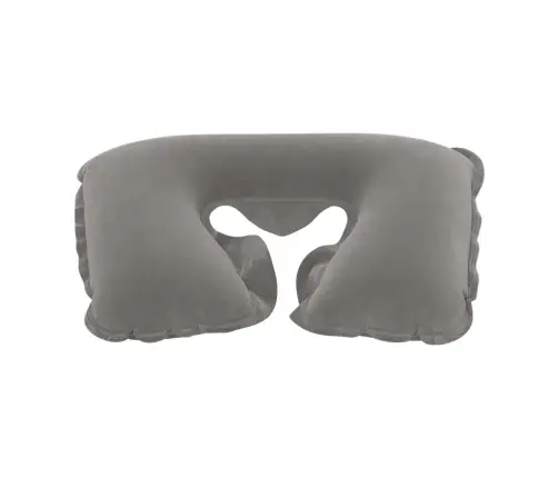 Inflatable Travel Pillow 46 x 28 cm Croissant Gray Bestway 67006