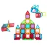 3D Magnetic Blocks Construction Puzzle Colorful 45 pcs.