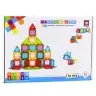 3D Magnetic Blocks Construction Puzzle Colorful 45 pcs.