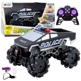 Off-road Vehicle Pick Up Truck Police Remote Controlled RC Lights Smoke 1:16