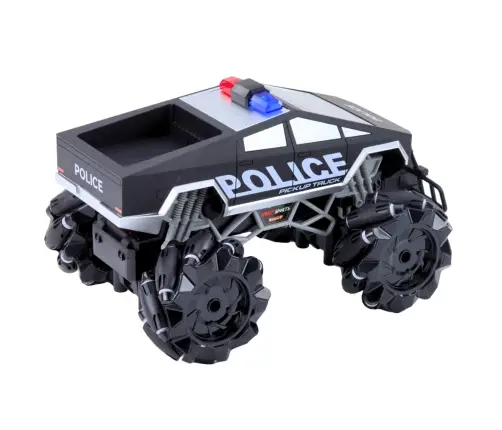 Off-road Vehicle Pick Up Truck Police Remote Controlled RC Lights Smoke 1:16