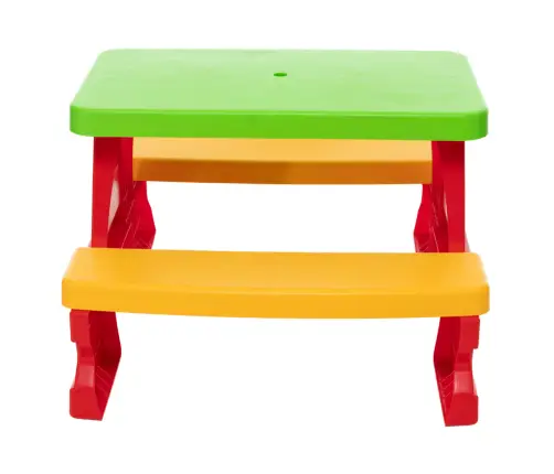 Dorex Children's Garden Table and Bench Set Red