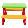 Dorex Children's Garden Table and Bench Set Red