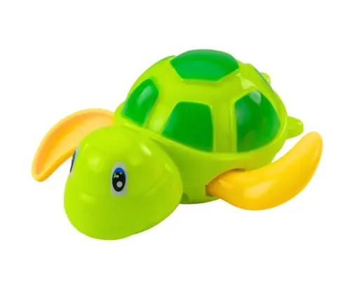 Wind-Up Bath Toy Turtle Blue Green 13 cm