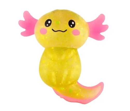 Anti-Stress-Axolotl-Squishy für Kinder, gemischte Farben