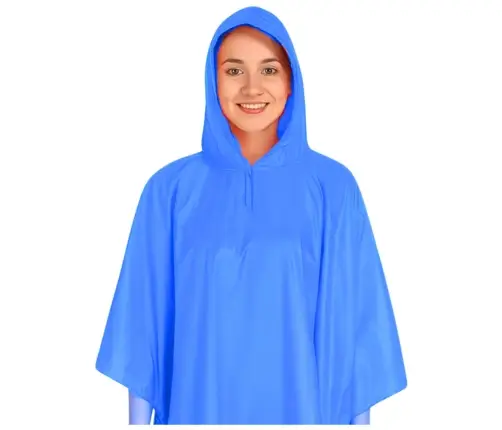 Reusable Raincoat Blue 132 x 203 cm