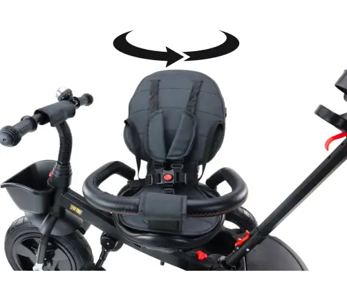 Трёхколёсный велосипед PRO550 Black