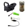Electric Water Gun M416 Illuminated Sight 450 ml 8-10 m