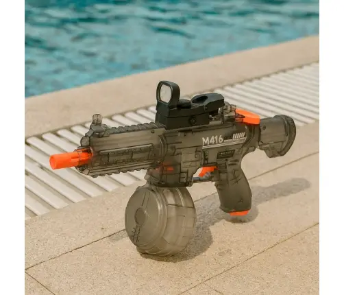 Electric Water Gun M416 Illuminated Sight 450 ml 8-10 m