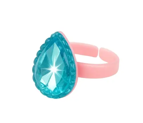 Beauty Set Children's Rings Colored Diamonds 50 pcs.