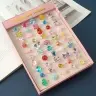 Beauty Set Children's Rings Colored Diamonds 50 pcs.